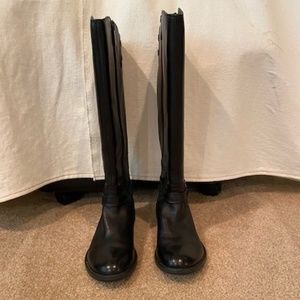 Bussola women's knee length leather boots